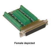 78-Way D-Type Block Without Backshell